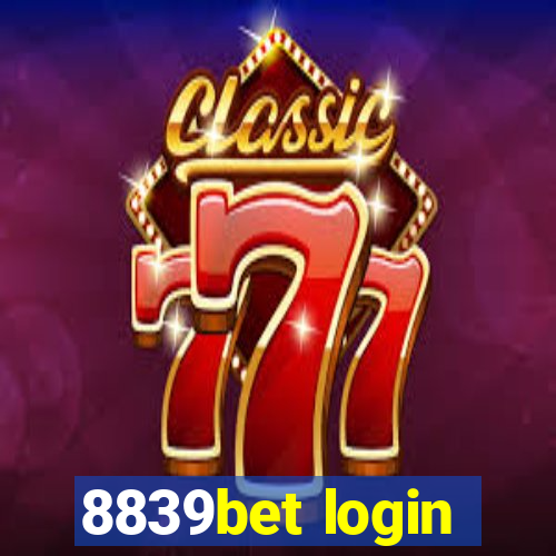 8839bet login